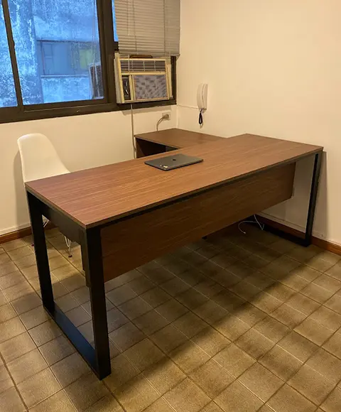 Escritorio en L